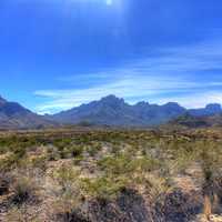 Mountains in the Distance at Big Bend National Park, Texas