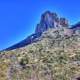 Peak in the distance at Big Bend National Park, Texas