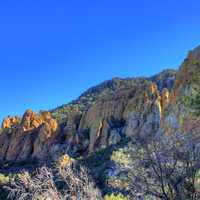 Rocky Mountain Sideat Big Bend National Park, Texas