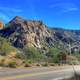 Side of the road at Big Bend National Park, Texas