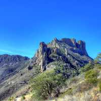Summit on the trail at Big Bend National Park, Texas