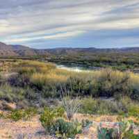The Banks of the Rio Grande at Big Bend National Park, Texas
