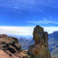 View from lost mine peak at Big Bend National Park, Texas