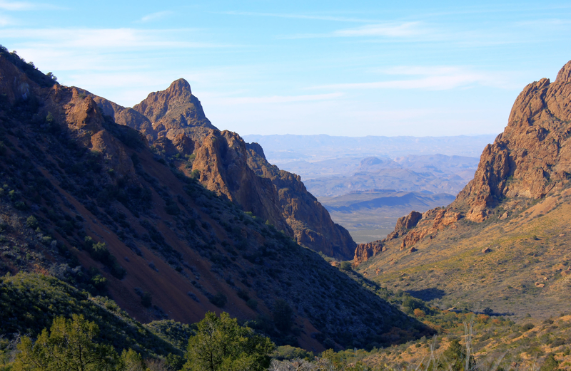 View of the high Chisos at Big Bend National Park, Texas image - Free ...