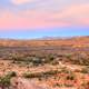 Desert Landscape at Dusk at Big Bend National Park, Texas