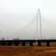 Bridge in the Mist in Dallas, Texas