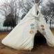 Tee-Pee in Garden in Dallas, Texas