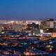 Night Cityscape with lights of El Paso, Texas