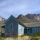 House below the mountain in Guadalupe Mountains National Park