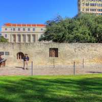 Buildings in the Alamo in San Antonio, Texas