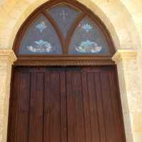 Door to Cathedral in San Antonio, Texas