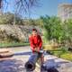 Me commandng a Cannon in San Antonio, Texas