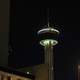 Tall Tower at Night in San Antonio, Texas