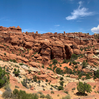 Fiery Furnace Formations in Arches National Park