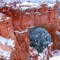 Arch formed by Erosion in Bryce Canyon National Park, Utah