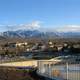 Cityscape with Mountains in Salt Lake City, Utah