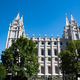 Large Mormon Temple, front view