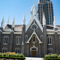 Mormon Chapel in Salt Lake City