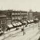 Part of main street 1890 in Salt Lake City, Utah