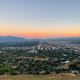 Salt Lake City from the Hill at Dusk
