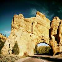 Roadway Arch in Zion National Park, Utah