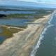 Landscape of Chincoteague National Wildlife Refuge in Virgina