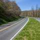 Roadway in Shenandoah National Park, Virginia