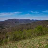 Shenandoah National Park, Mountain landscapes in the distance