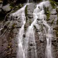 Top of the falls in Shenandoah National Park, Virginia