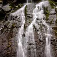 Top of the falls in Shenandoah National Park, Virginia