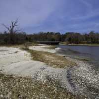 Beach and Coastal Landscape in Yorktown, Virginia