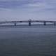 Bridge across the York River in Yorktown, Virginia