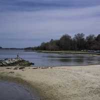 Coastline Landscape in Yorktown, Virginia