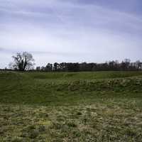 Trench Landscape at Yorktown, Virginia