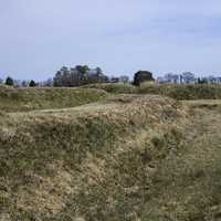 View of the Trenches on the American Side at Yorktown, Virginia