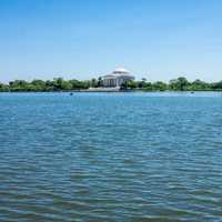 Jefferson Memorial across the lake