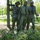 Statue of Soldiers near the Vietnam memorial