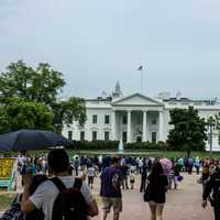 Streets in front of the White House