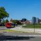 Washington DC Skyline and Bus