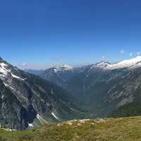 Sahale Arm at North Cascades NP in WA landscape