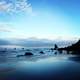 Shoreline before sunrise at Olympic National Park