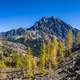 Beautiful Natural Mountain Landscape in Lake Ingalls, Washington