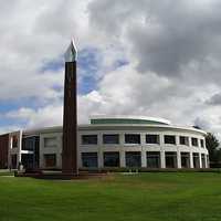 Clark College chime tower in Vancouver, Washington