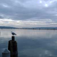 Everett Yacht Club on Port Gardner Wharf in Washington