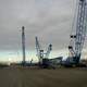 Lampson Crane Yard in the Port of Big Pasco, Washington