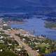 Landscape and overview of Rock Island, Washington