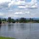 Landscape and sky of Lake Stevens in Washington