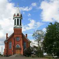 Mary Queen of Heaven Catholic Church in Sprague, Washington