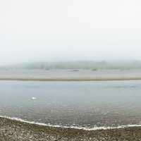 Quillayute River, seen from the Quileute Indian Reservation