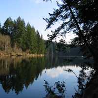 Round Lake Landscape near Camas, Washington